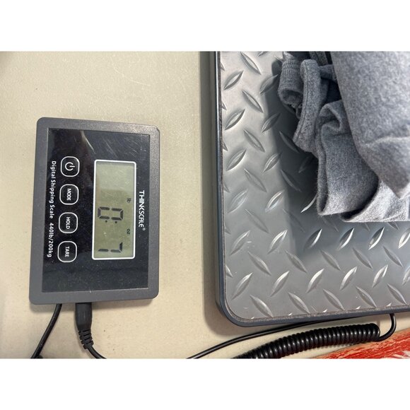 American Eagle Crewneck Long Sleeve T Shirt Mens Small Standard Fit Gray Active - Picture 11 of 11